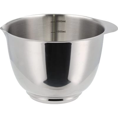 Rosti Margrethe Schüssel 3er-Set 1,5L + 2L + 3L Edelstahl 3 Rosti Margrethe Schüssel 3er-Set 1,5L + 2L + 3L Edelstahl – Bild 3