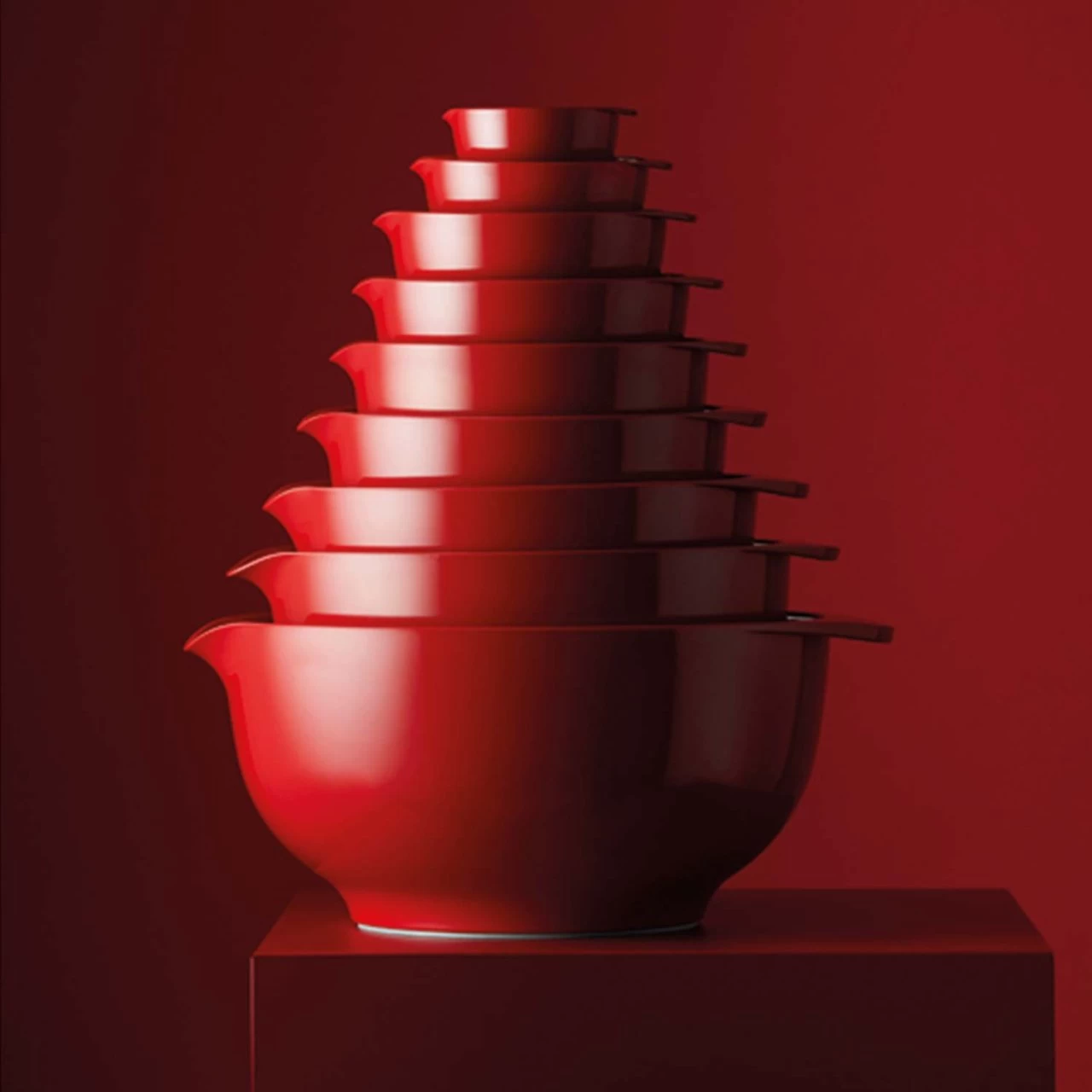 Rosti Rührschüssel NEW Margrethe 3 L Rot 2 Rosti Rührschüssel NEW Margrethe 3 L Rot – Bild 2