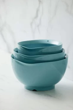 Rosti Victoria Schüsselset 3-er Set, Nordic Green -Pfannen - Töpfe Store rosti bowl victoria 2 3 4 liters white 15