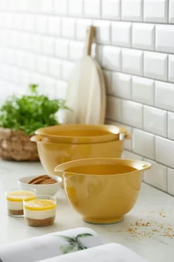 Rosti Victoria Schüsselset 3-er Set, Curry -Pfannen - Töpfe Store rosti bowl victoria 2 3 4 liters white 21