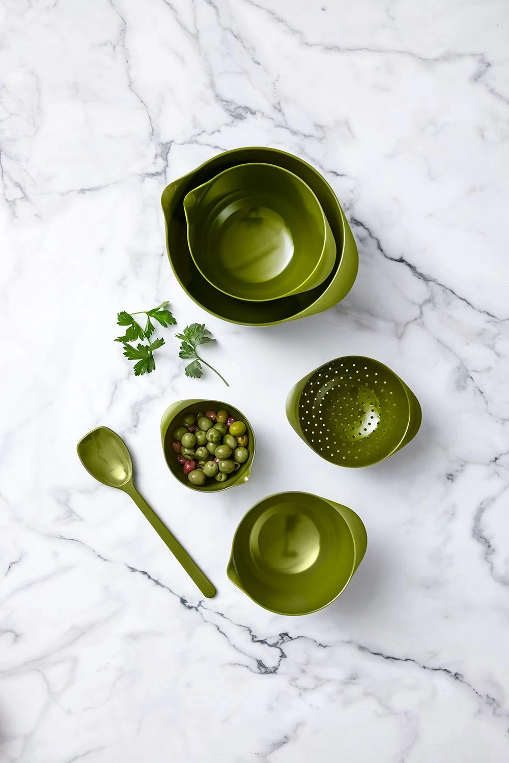 Rosti Margrethe Sieb 1,5 L, Olive 2 Rosti Margrethe Sieb 1,5 L, Olive – Bild 2