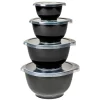 Rosti Margrethe Schüsselset Mini 8-tlg, Schwarz
