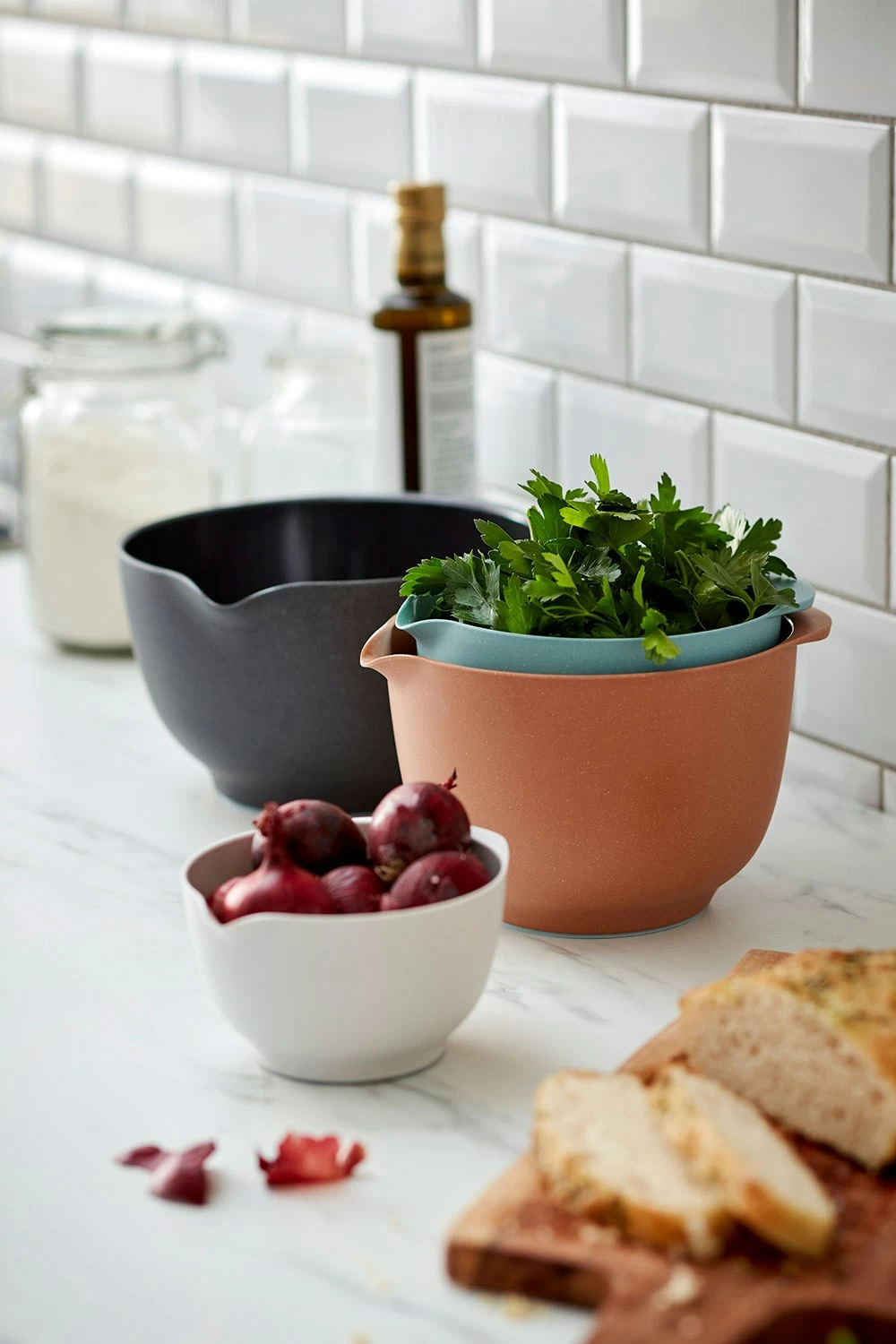 Rosti Margrethe Schüsselset 8-tlg, Pebble 2 Rosti Margrethe Schüsselset 8-tlg, Pebble – Bild 2