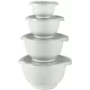 Rosti Margrethe Schüsselset Mini 8-er Set, Weiß