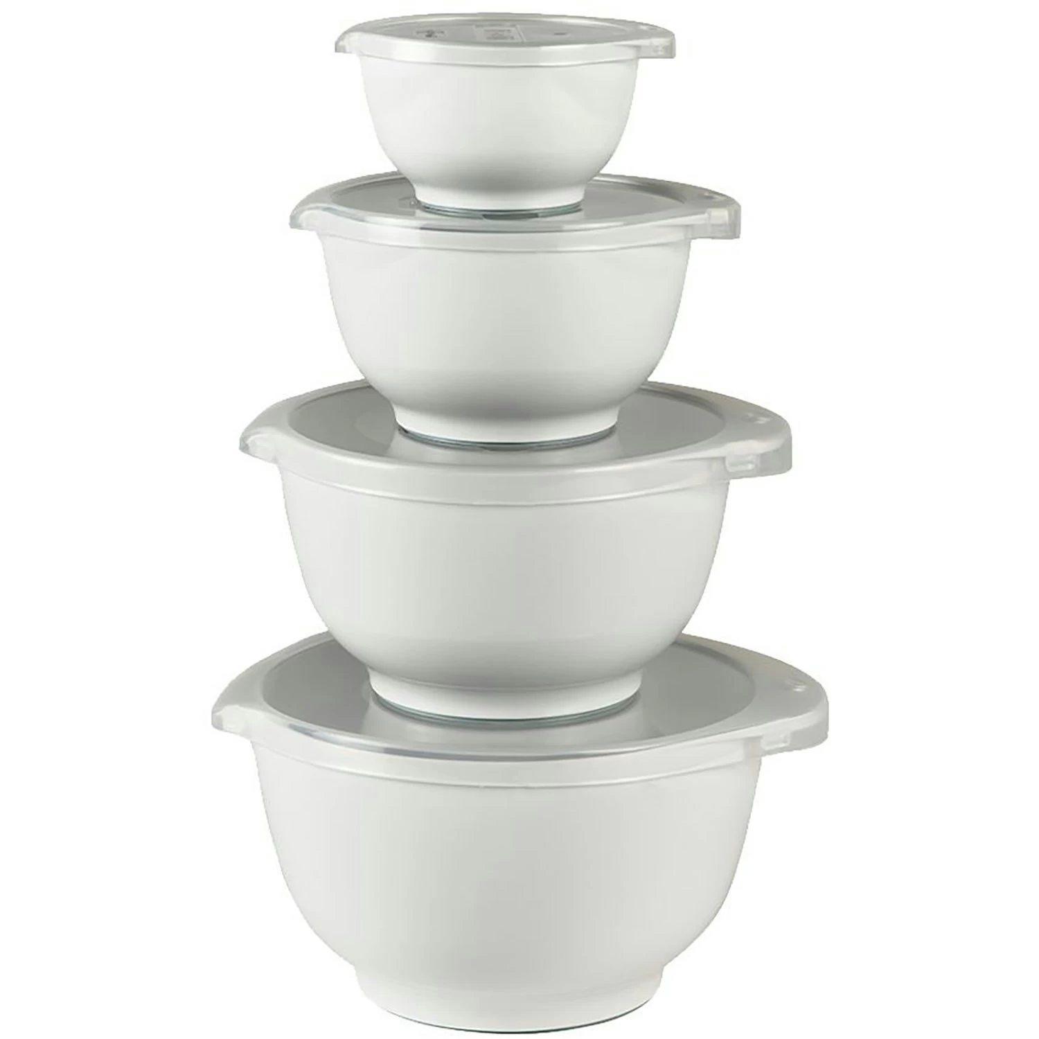 Rosti Margrethe Schüsselset Mini 8-er Set, Weiß 1 Rosti Margrethe Schüsselset Mini 8-er Set, Weiß