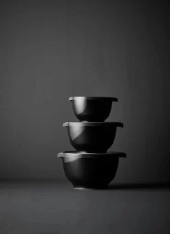 Rosti Margrethe Schüsselset 6-er Set, Schwarz -Pfannen - Töpfe Store rosti margretheset 6pcs mixed rose 15