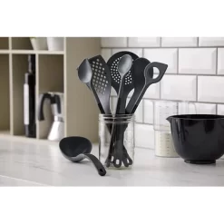 Rosti Kochlöffel Mit Loch Optima 31 X 5,5 X 1 Cm Schwarz Nylon -Pfannen - Töpfe Store w8khq1bsfmos9bakbxsscxtoxjzl